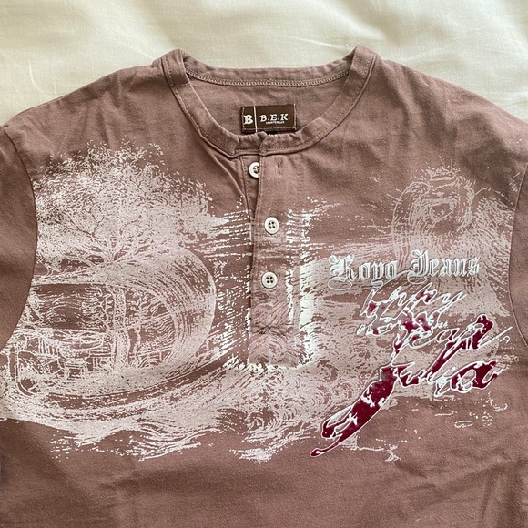 Y2K Brown Long Sleeve - Picture 3 of 4